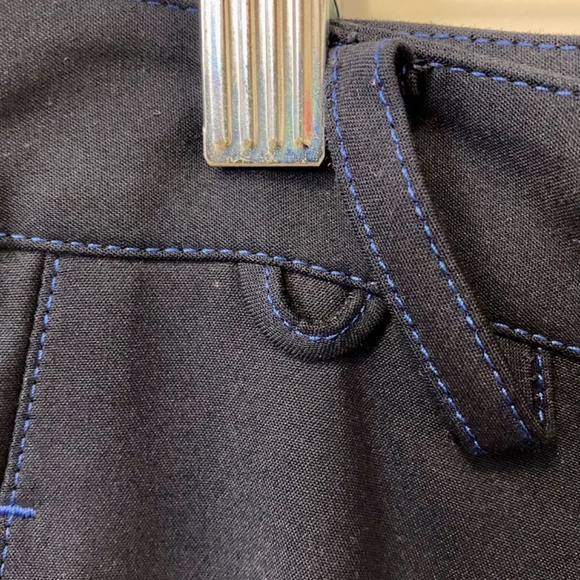 COPY - Argent Navy Tailored Trousers - Picture 2 of 4